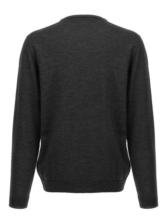 25FW 로베르토 콜리나 스웨터 253M01001M0121 Grey - ROBERTO COLLINA