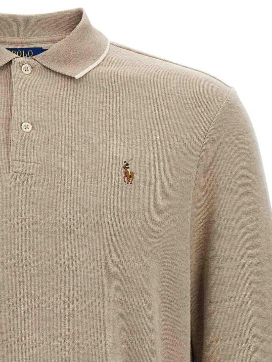  폴로 랄프로렌 폴로 티셔츠 710970681002 Beige - POLO RALPH LAUREN