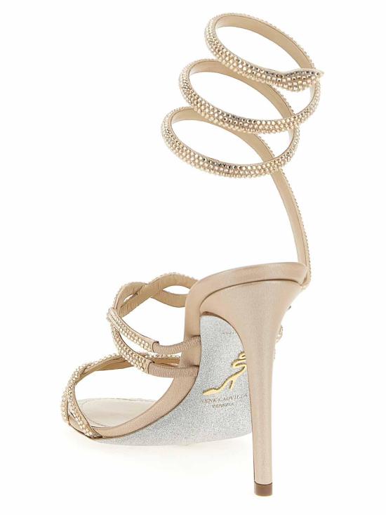  르네 카오빌라 샌들 C12542105R001V104 Beige - RENE CAOVILLA