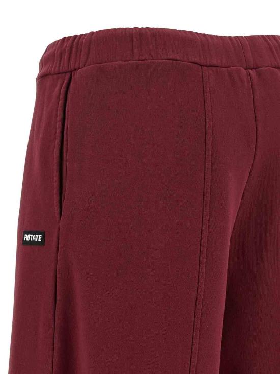25FW 로테이트 바이 크리스텐슨 스트레이트 팬츠 11438827342734 Dark Red - ROTATE BY BIRGERCHRISTENSEN