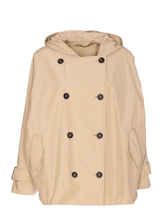  브루넬로 쿠치넬리 더블 브레스티드 트첸치 코트  MG5017868C6037 Beige