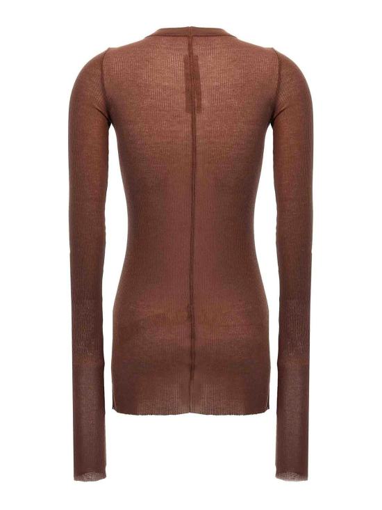  릭 오웬스 긴팔 티셔츠 RP02E4202RC13 Nude Neutrals - RICK OWENS