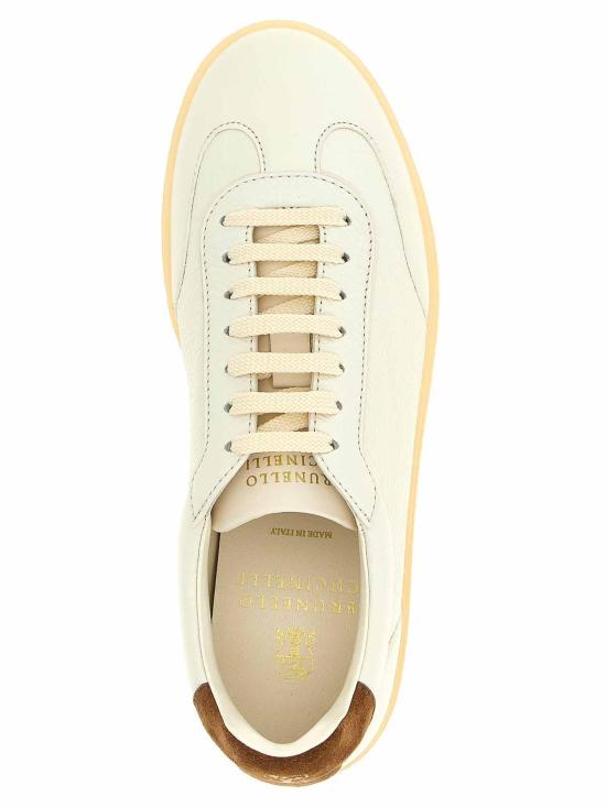  브루넬로 쿠치넬리 스니커즈 MZUKSGJ336CZX01 White - BRUNELLO CUCINELLI