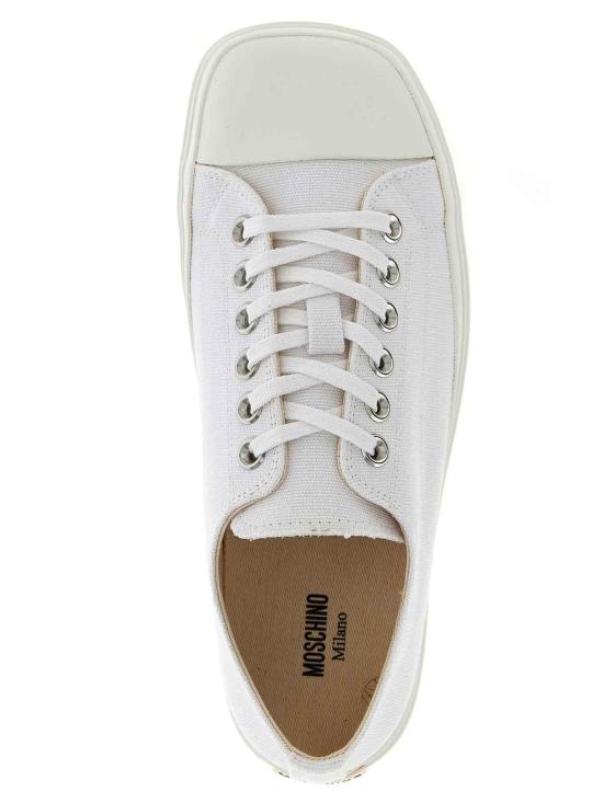 25FW 모스키노 스니커즈 MB15053G0NGR010A White - MOSCHINO