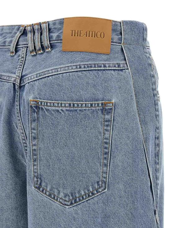  디 아티코 스트레이트 팬츠 251WCP00279024 Light Blue - THE ATTICO