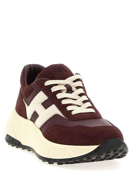 25FW 호간 스니커즈 HXW6690FR30UHG0VT3 Dark Red - HOGAN