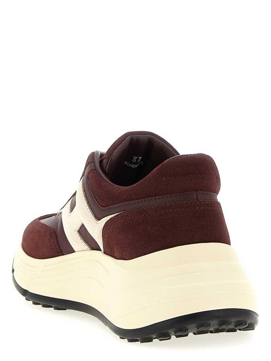 25FW 호간 스니커즈 HXW6690FR30UHG0VT3 Dark Red - HOGAN