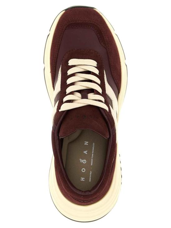 25FW 호간 스니커즈 HXW6690FR30UHG0VT3 Dark Red - HOGAN