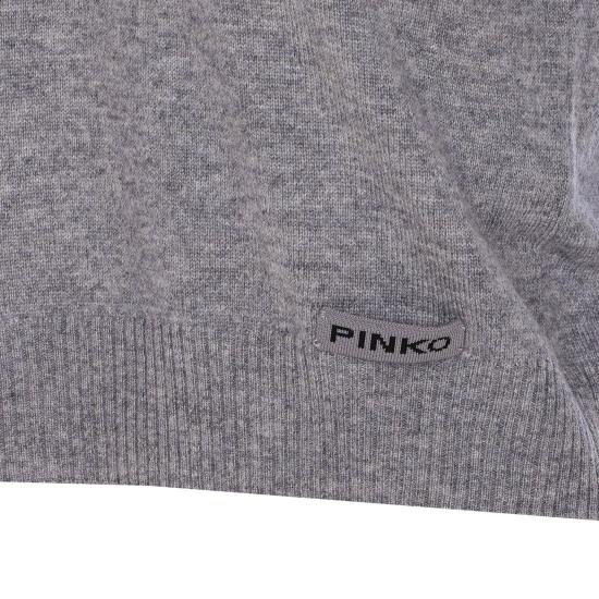 25FW 핑코 폴로 티셔츠 105450 A2Q9II2 Grey - PINKO