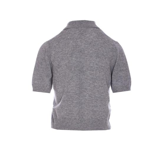 25FW 핑코 폴로 티셔츠 105450 A2Q9II2 Grey - PINKO