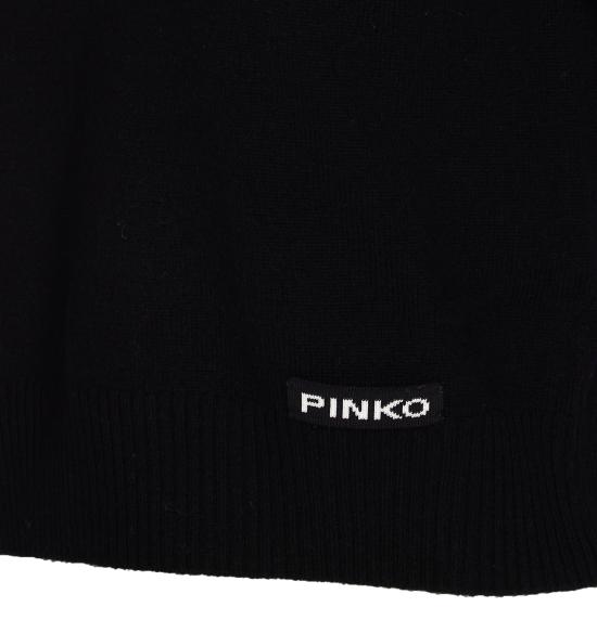25FW 핑코 폴로 티셔츠 105450 A2Q9Z99 Black - PINKO