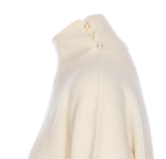 25FW 리우조 터틀넥 CF5424MS019 X0256 White - LIU JO