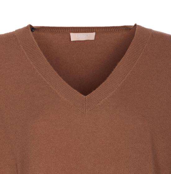 25FW 리우조 스웨터 TF5180MS026 81324 Brown - LIU JO