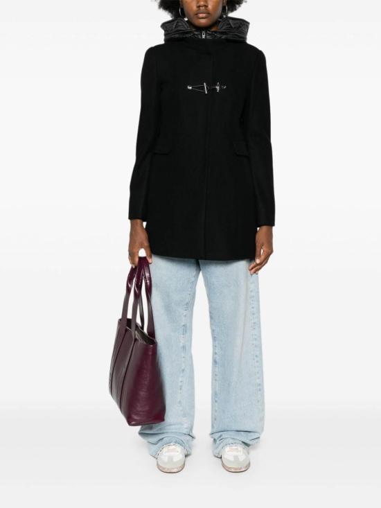  페이 미디 스커트 NAW59493430SGLB999 Black - FAY