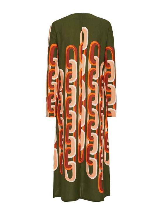  라 더블제이 미디 스커트 DRE0759VIS001EUS02GR08 Multicolour - LA DOUBLEJ