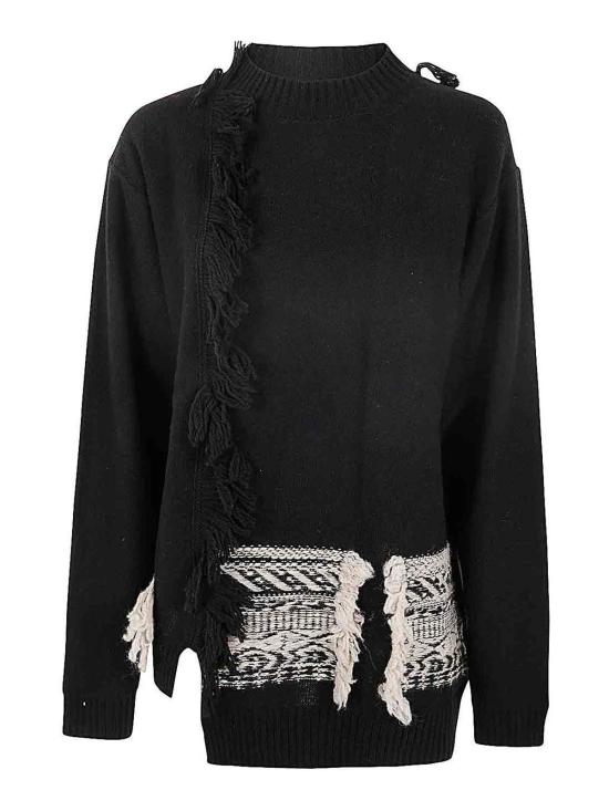 25FW 와이즈 요지 야마모토 탑 YBK866822 Black