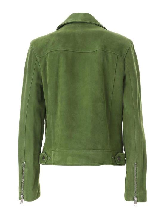  칼라거펠트 바이커 자켓 236W1906476 Green - KARL LAGERFELD