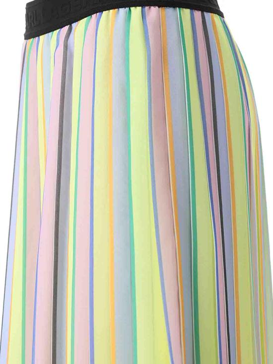  칼라거펠트 미디 스커트 241W1202RS4 Multicolour - KARL LAGERFELD