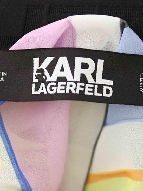  칼라거펠트 미디 스커트 241W1202RS4 Multicolour - KARL LAGERFELD