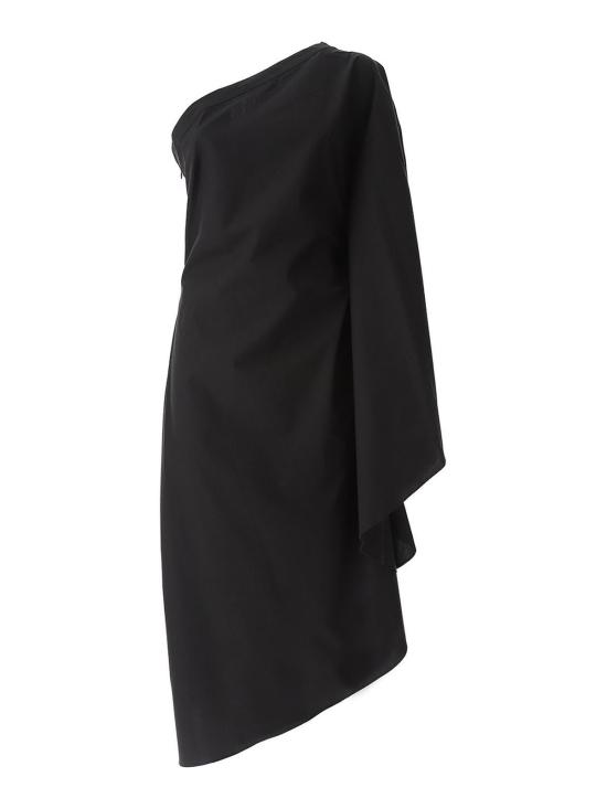  칼라거펠트 미디 원피스 241W1302999 Black