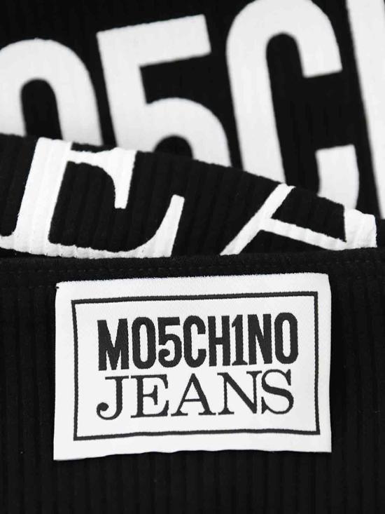 24FW 모스키노 민소매 티셔츠 081337590555 Black - MOSCHINO