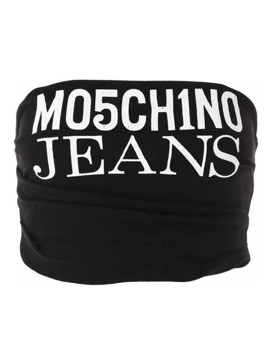 24FW 모스키노 민소매 티셔츠 081337590555 Black