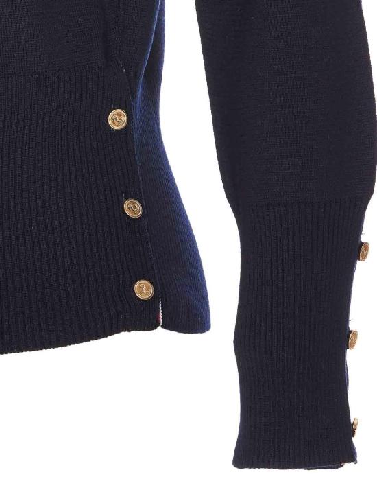 25FW 톰브라운 울 밀라노 스티치 클래식 4바 풀오버 니트 FKA239A00014415 - THOM BROWNE