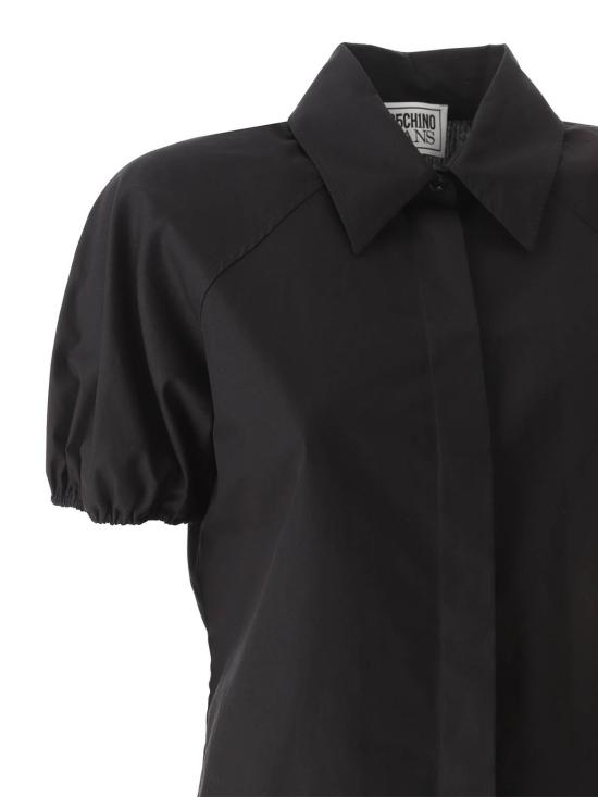 24FW 모스키노 셔츠 020682700555 Black - MOSCHINO