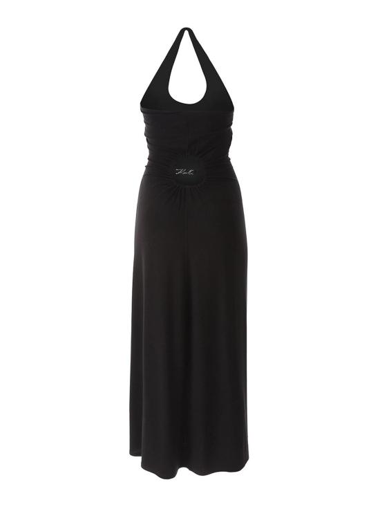  칼라거펠트 롱 원피스 241W2200999 Black - KARL LAGERFELD