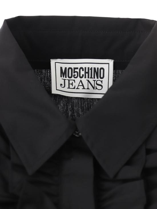 24FW 모스키노 셔츠 020182700555 Black - MOSCHINO