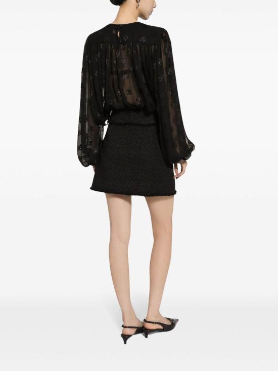  돌체앤가바나 숏 원피스 F4CR5TGDCLWN0000 Black - DOLCE & GABBANA