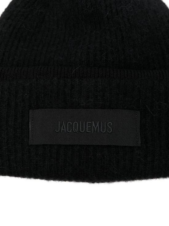 25FW 자크뮈스 비니 ACU00666AK00227 990 Black - JACQUEMUS