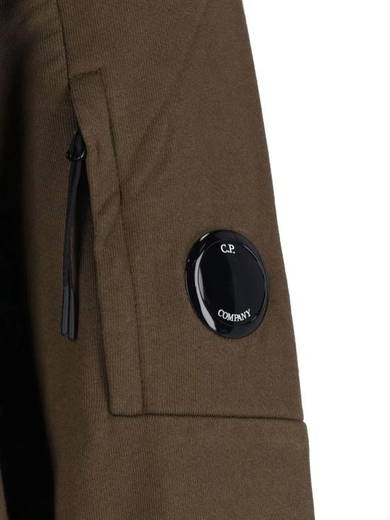 25FW 씨피 컴퍼니 긴팔 티셔츠 RCCMSS713A 005086W 683 Ivy green - C.P. COMPANY