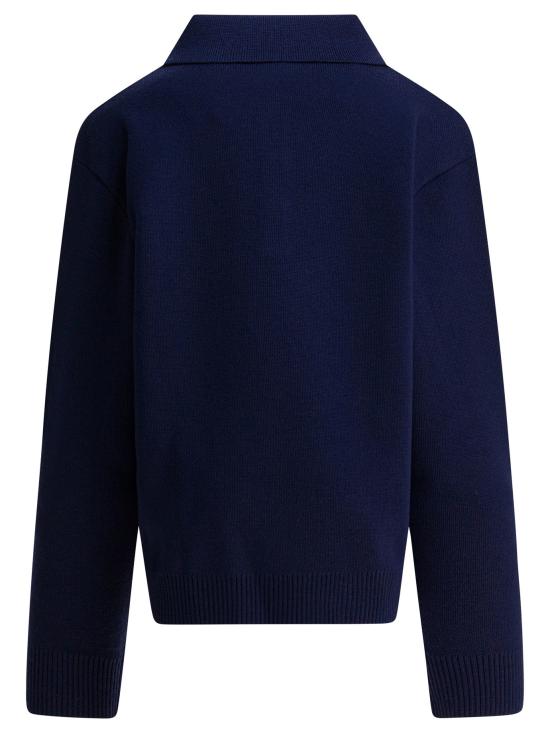 25FW [키즈] 펜디 폴로 셔츠 JMG128AUKUF1I11 Blue - FENDI