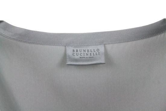 25FW 브루넬로 쿠치넬리 민소매 티셔츠 M0C59E0600 C7005 GREY - BRUNELLO CUCINELLI