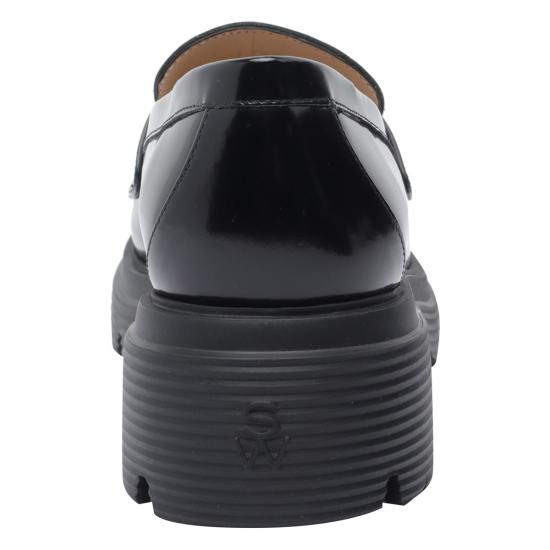 25FW 스튜어트 와이츠먼 로퍼 SM555 HUDSON LITE LOAFERAPSBLK Black - STUART WEITZMAN