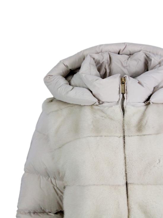 25FW 무레르 숏패딩 MORZINE VSO0033 Grey - MOORER