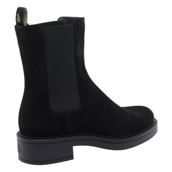 25FW 스튜어트 와이츠먼 부츠 SM394 CELIA CHELSEA BOOTIESPDBLK Black - STUART WEITZMAN