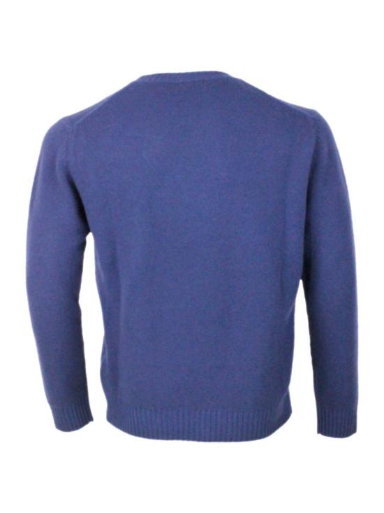 25FW 말로 스웨터 UXA169F2B20E2116 BLUE - MALO