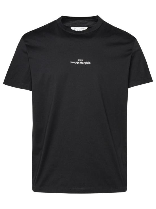 25FW 마르지엘라 반팔 티셔츠 S30GC0701 S22816900 Black