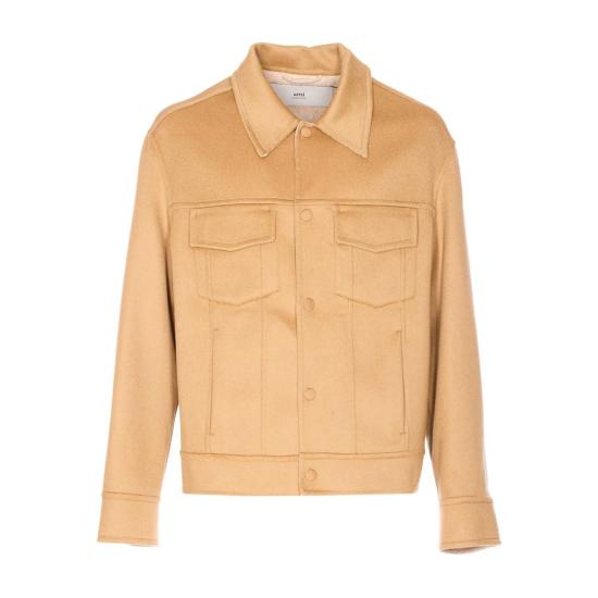 25FW 아미 울 트러커 재킷 UJK847 WO0009 2802 Beige