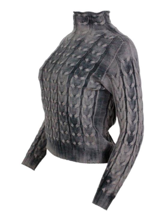 25FW 플루마나크 터틀넥 13W2609 55RHMAGNETITE GRIGIO - PLOUMANACH