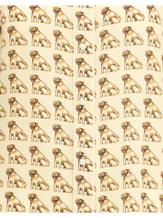 25FW 발렌티노 가라바니 셔츠 7B3AB7Q29G5 R0R Beige - VALENTINO GARAVANI