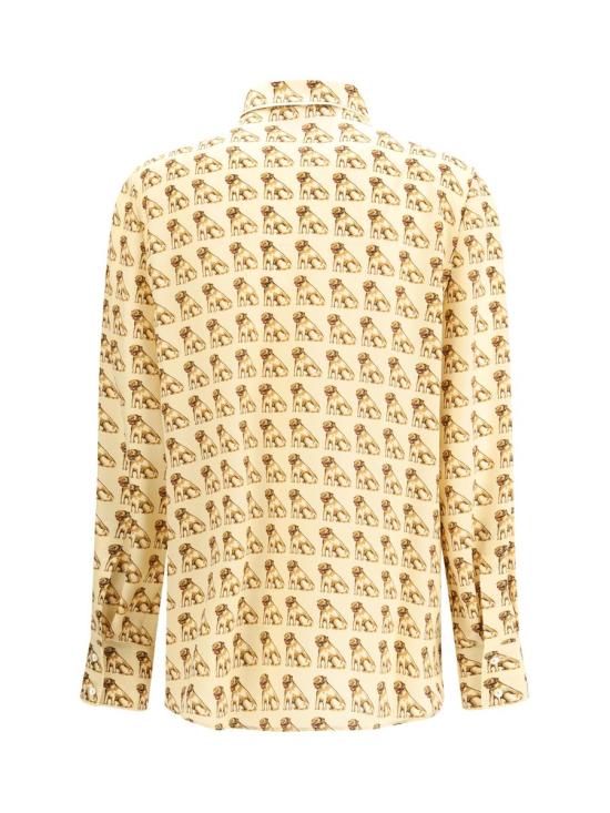 25FW 발렌티노 가라바니 셔츠 7B3AB7Q29G5 R0R Beige - VALENTINO GARAVANI