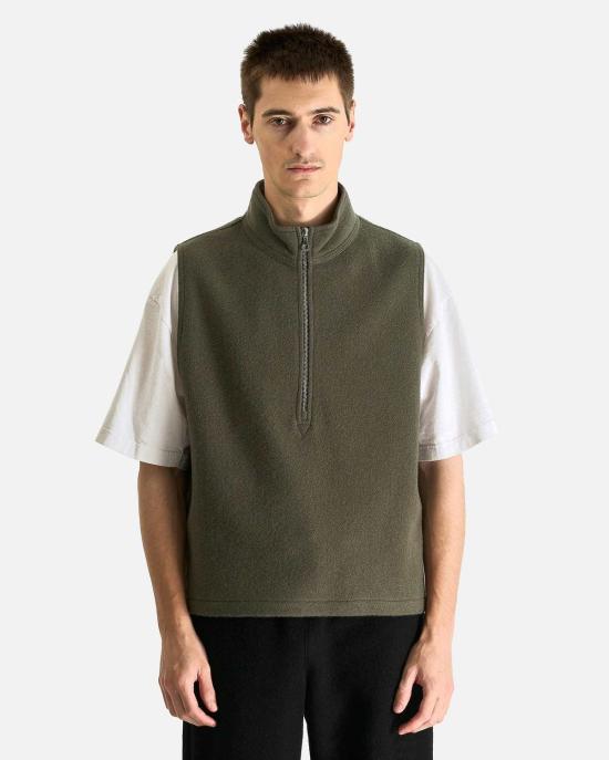  리에르 베스트 플리스 조끼 시티 조끼