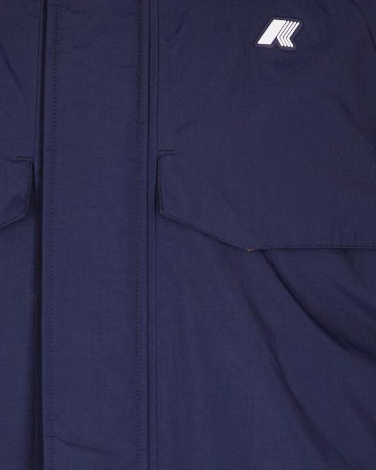 25FW 까웨 패딩 K8136VWK89 BLUE DEPTH - K-WAY