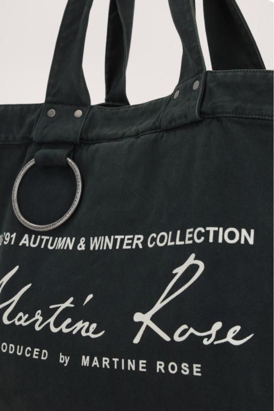 25FW 마틴로즈 토트백 1207WP22414GRN GREEN DARK GREEN - MARTINE ROSE