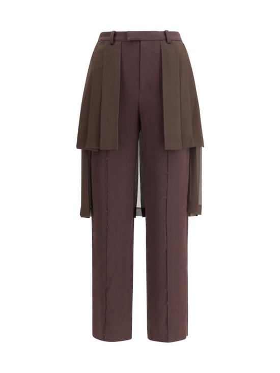 25FW 언더커버 스트레이트 팬츠 UP2E1506 BROWN