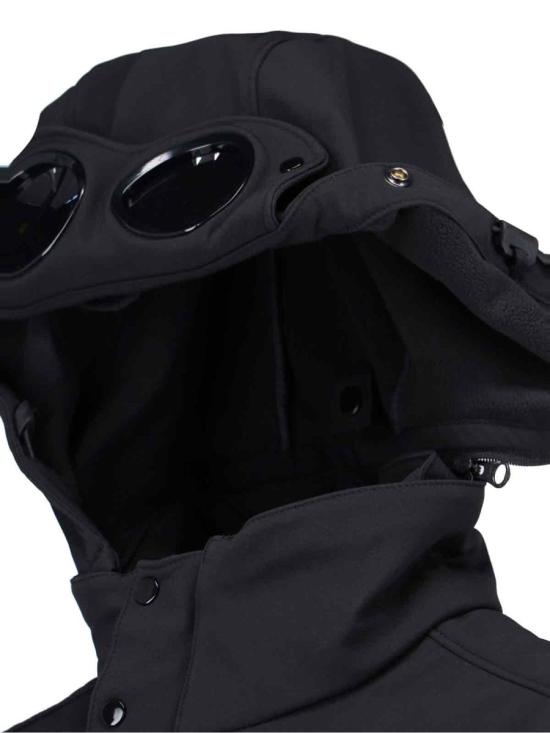 25FW 씨피 컴퍼니 쉘-R 고글 질레  19CMVE005A006097A999 Black - C.P. COMPANY