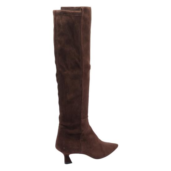 25FW 스튜어트 와이츠먼 부츠 SM443 VINNIE BOOT 50SSHWAL BROWN - STUART WEITZMAN
